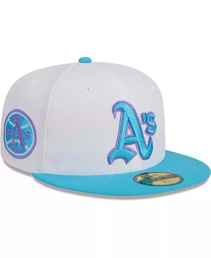 Мужская белая приталенная кепка Oakland Athletics Vice 59FIFTY New Era, белый
Мужская белая приталенная кепка Oakland Athletics Vice 59FIFTY New Era, белый