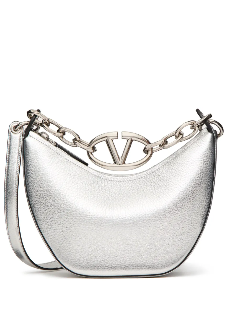 Сумка-хобо с логотипом VLogo Signature Valentino Garavani, серебристый
Сумка-хобо с логотипом VLogo Signature Valentino Garavani, серебристый