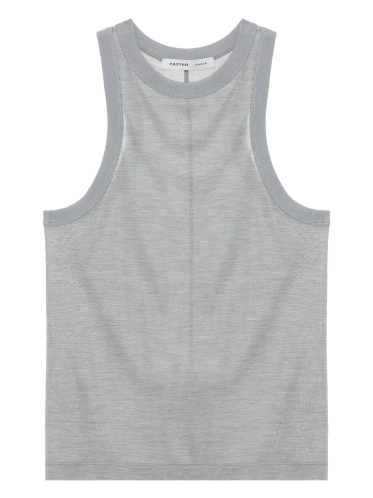 Carven топ без рукавов, серый
Carven топ без рукавов, серый