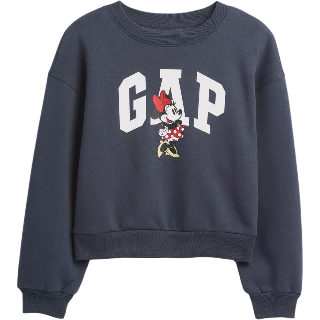 Детская толстовка с круглым вырезом, средней толщины GAP, темный синий
Детская толстовка с круглым вырезом, средней толщины GAP, темный синий