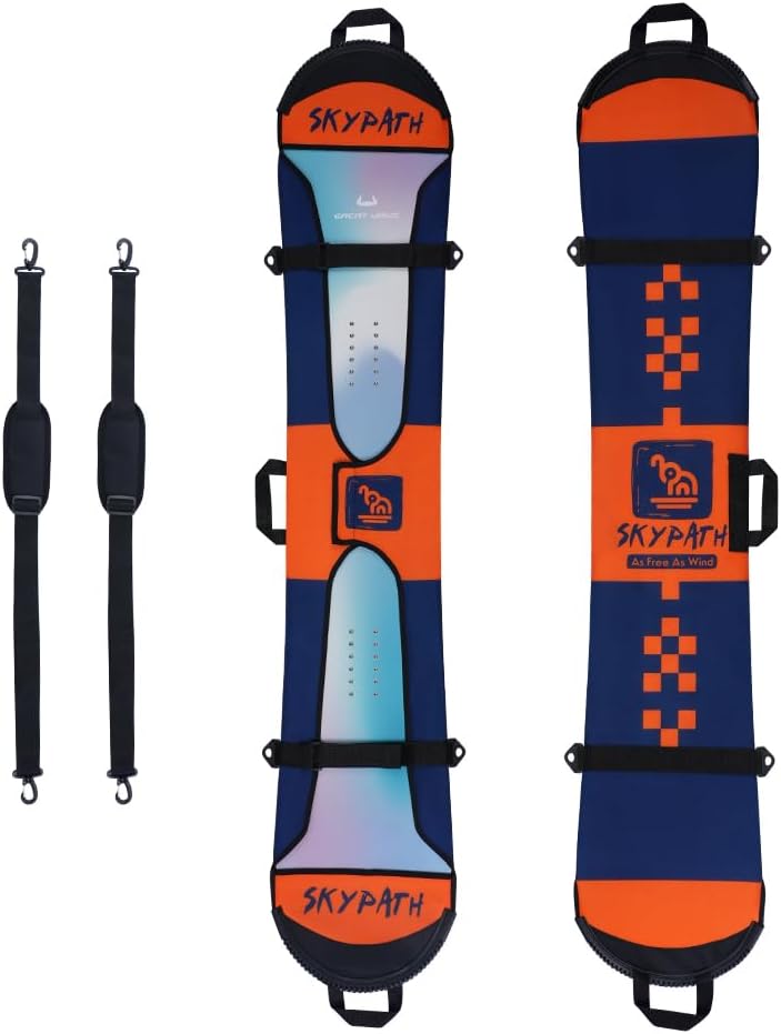 Чехол для сноуборда SkyPath с резиновыми амортизаторами, регулируемый мягкий чехол со съемными двойными плечевыми ремнями, Blue, Синий, Чехол для сноуборда SkyPath с резиновыми амортизаторами, регулируемый мягкий чехол со съемными двойными плечевыми ремня
Чехол для сноуборда SkyPath с резиновыми амортизаторами, регулируемый мягкий чехол со съемными двойными плечевыми ремнями, Blue, Синий, Чехол для сноуборда SkyPath с резиновыми амортизаторами, регулируемый мягкий чехол со съемными двойными плечевыми ремня