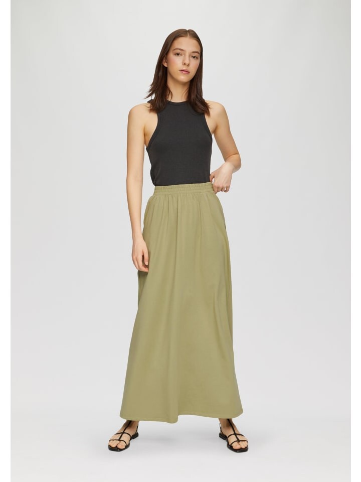 Длинная юбка QS, оливковый
Длинная юбка QS, оливковый