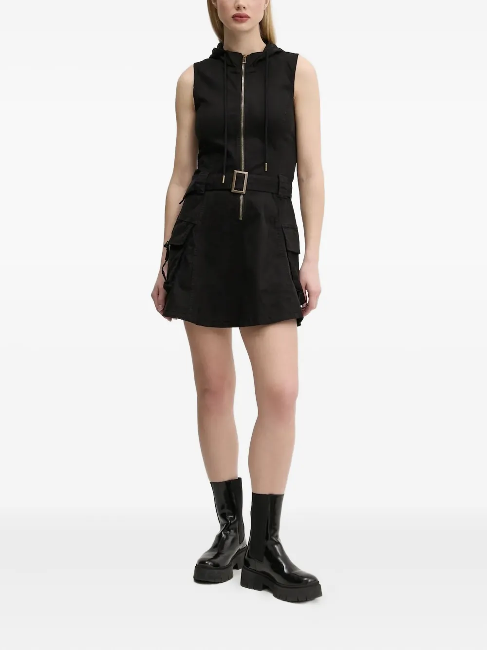 Платье миди с капюшоном Desigual, черный
Платье миди с капюшоном Desigual, черный