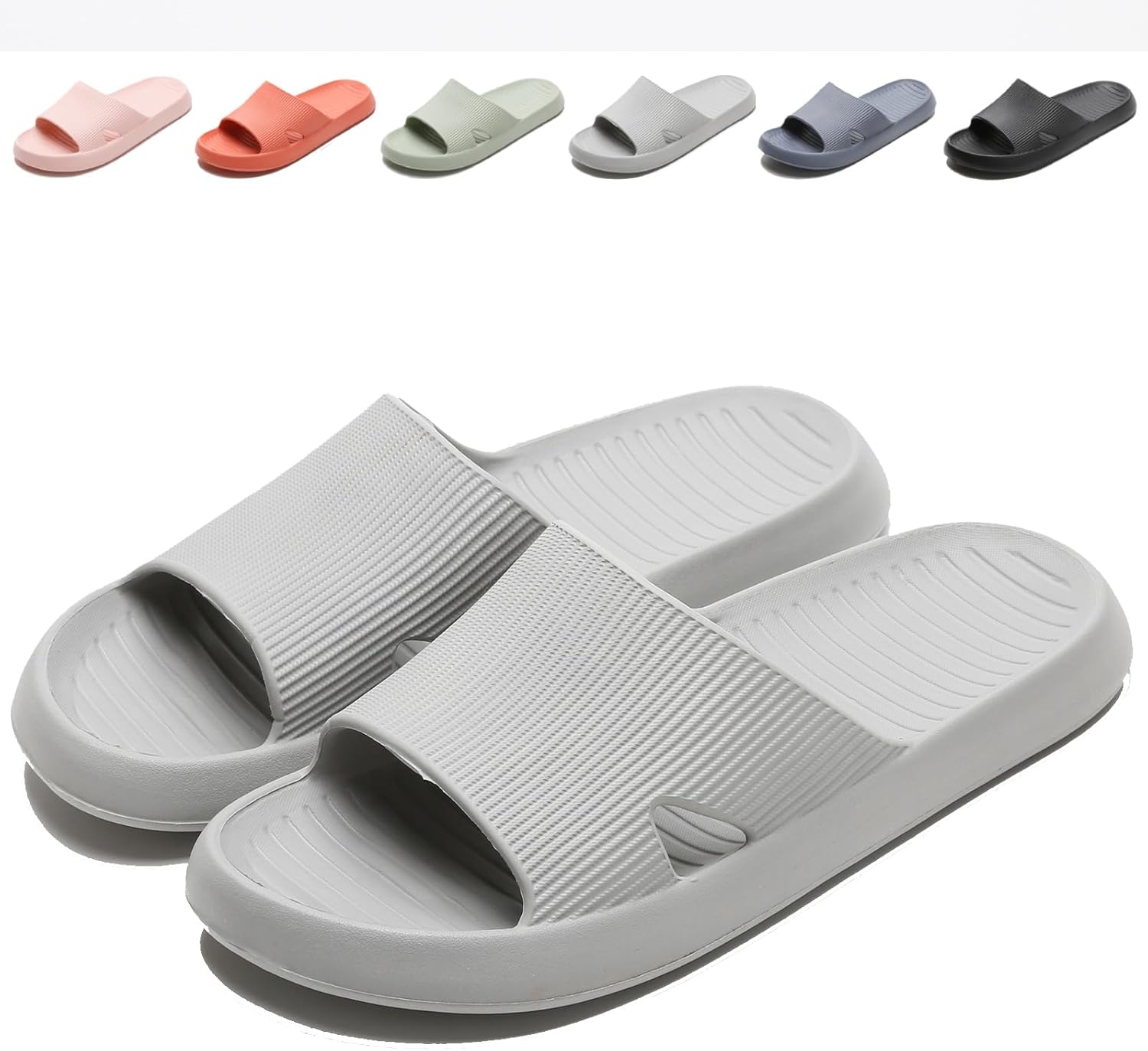 Шлепанцы Anmerl для душа для мужчин и женщин, мягкие, легкие, быстросохнущие и нескользящие, серый
Шлепанцы Anmerl для душа для мужчин и женщин, мягкие, легкие, быстросохнущие и нескользящие, серый