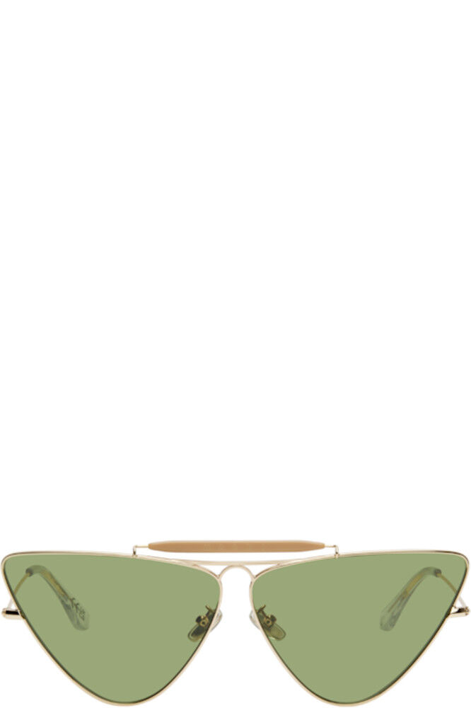 Золотые солнцезащитные очки «кошачий глаз» Marni
Золотые солнцезащитные очки «кошачий глаз» Marni