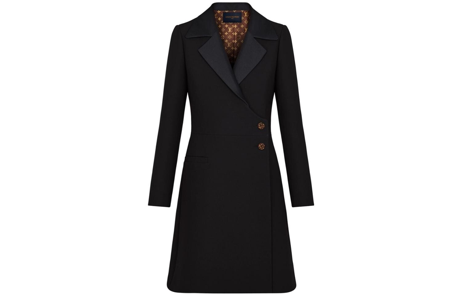 Пальто женское Louis Vuitton, черный / коричневый
Пальто женское Louis Vuitton, черный / коричневый