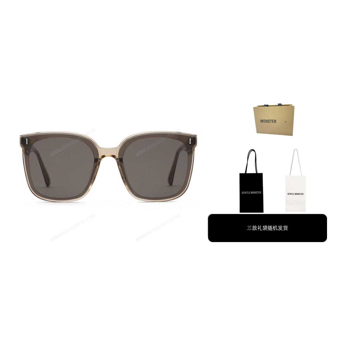 Очки солнцезащитные нестандартной формы из пластика и металла унисекс коричневые GENTLE MONSTER, в коробке
Очки солнцезащитные нестандартной формы из пластика и металла унисекс коричневые GENTLE MONSTER, в коробке
