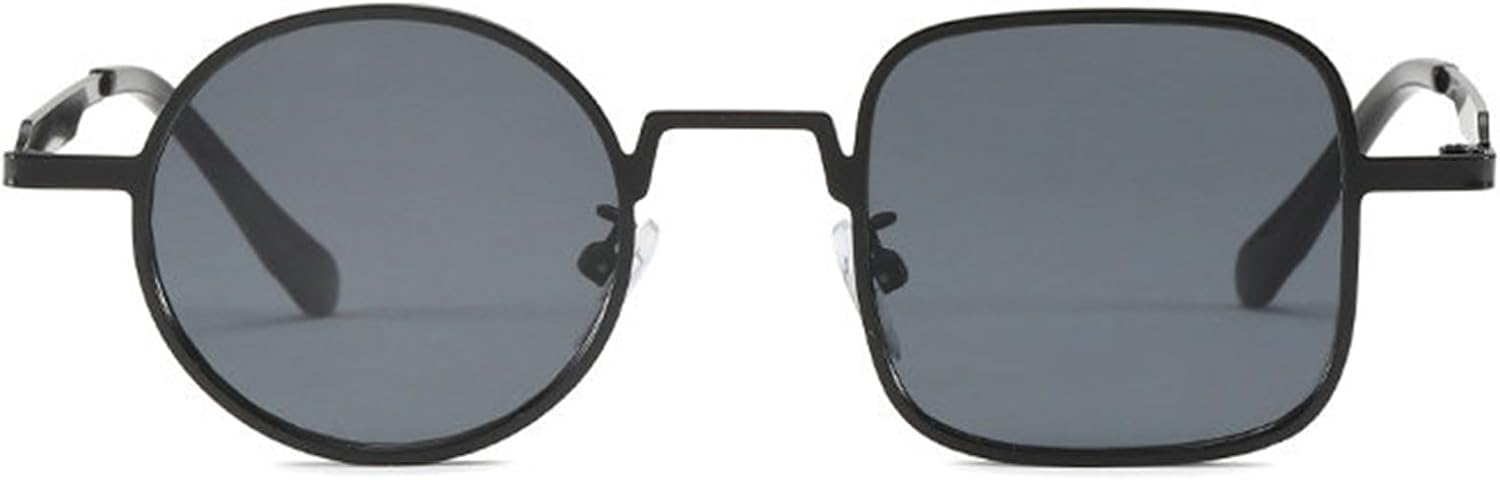 Willochra Модные квадратные солнцезащитные очки для женщин 2025 Роскошные винтажные маленькие круглые солнцезащитные очки для мужчин для активного отдыха Защита от УФ-излучения, C1
Willochra Модные квадратные солнцезащитные очки для женщин 2025 Роскошные винтажные маленькие круглые солнцезащитные очки для мужчин для активного отдыха Защита от УФ-излучения, C1