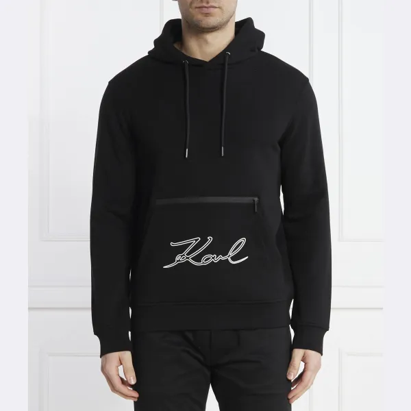 Толстовка обычного кроя Karl Lagerfeld, черный 
Толстовка обычного кроя Karl Lagerfeld, черный