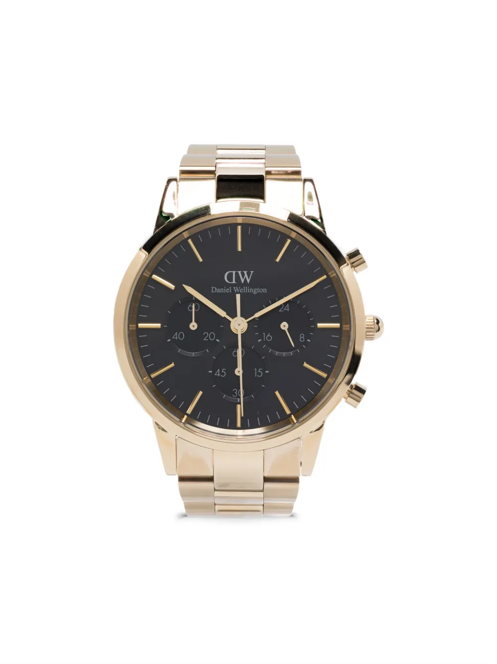 Наручные часы Iconic Chronograph Link 42 мм Daniel Wellington, черный
Наручные часы Iconic Chronograph Link 42 мм Daniel Wellington, черный