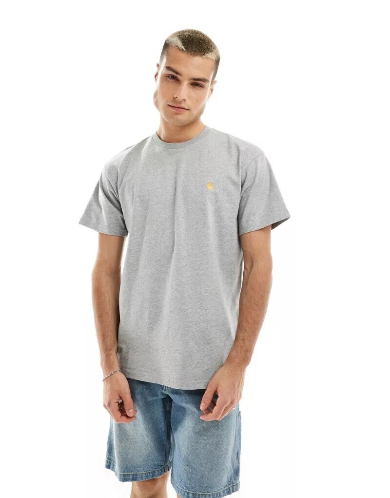 Carhartt WIP Chase Серая футболка
Carhartt WIP Chase Серая футболка