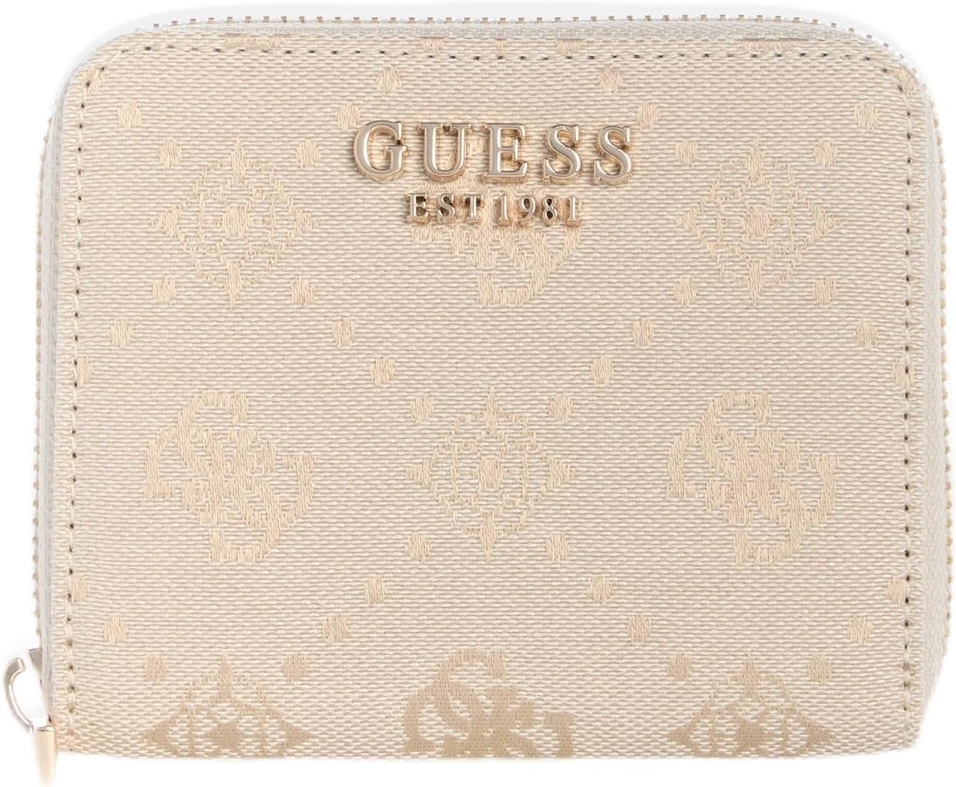 Кошелек GUESS Melinda Quattro G Small Zip-Around, Off White Logo
Кошелек GUESS Melinda Quattro G Small Zip-Around, Off White Logo