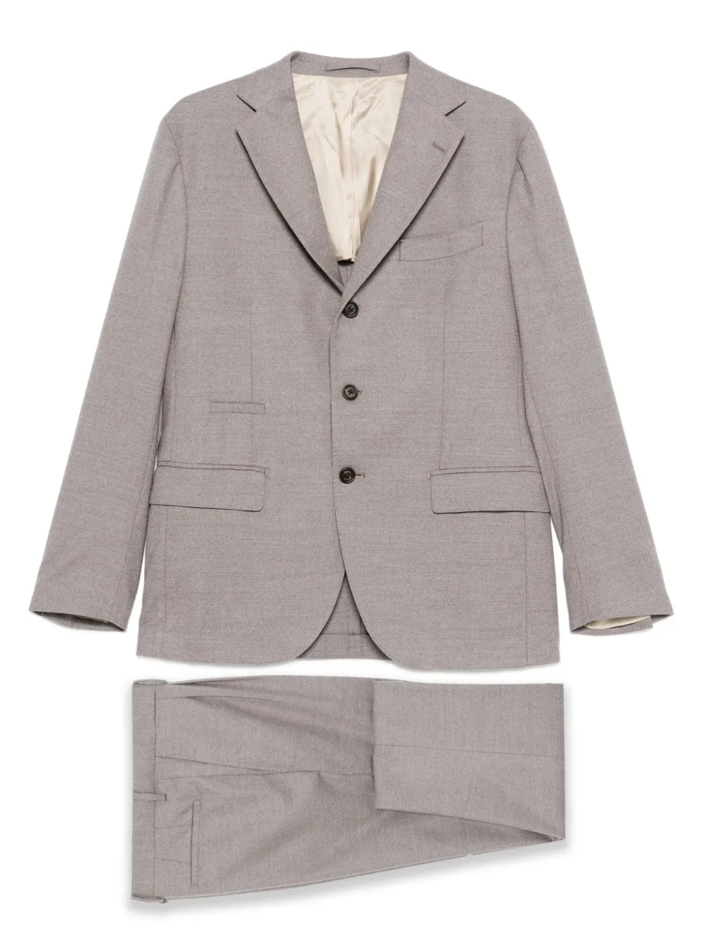 Костюм с однобортным пиджаком Eleventy, серый
Костюм с однобортным пиджаком Eleventy, серый