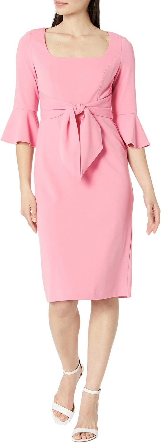 Платье из эластичного крепа с рукавами-колокольчиками, овальным вырезом и завязкой спереди Adrianna Papell, цвет Faded Rose
Платье из эластичного крепа с рукавами-колокольчиками, овальным вырезом и завязкой спереди Adrianna Papell, цвет Faded Rose