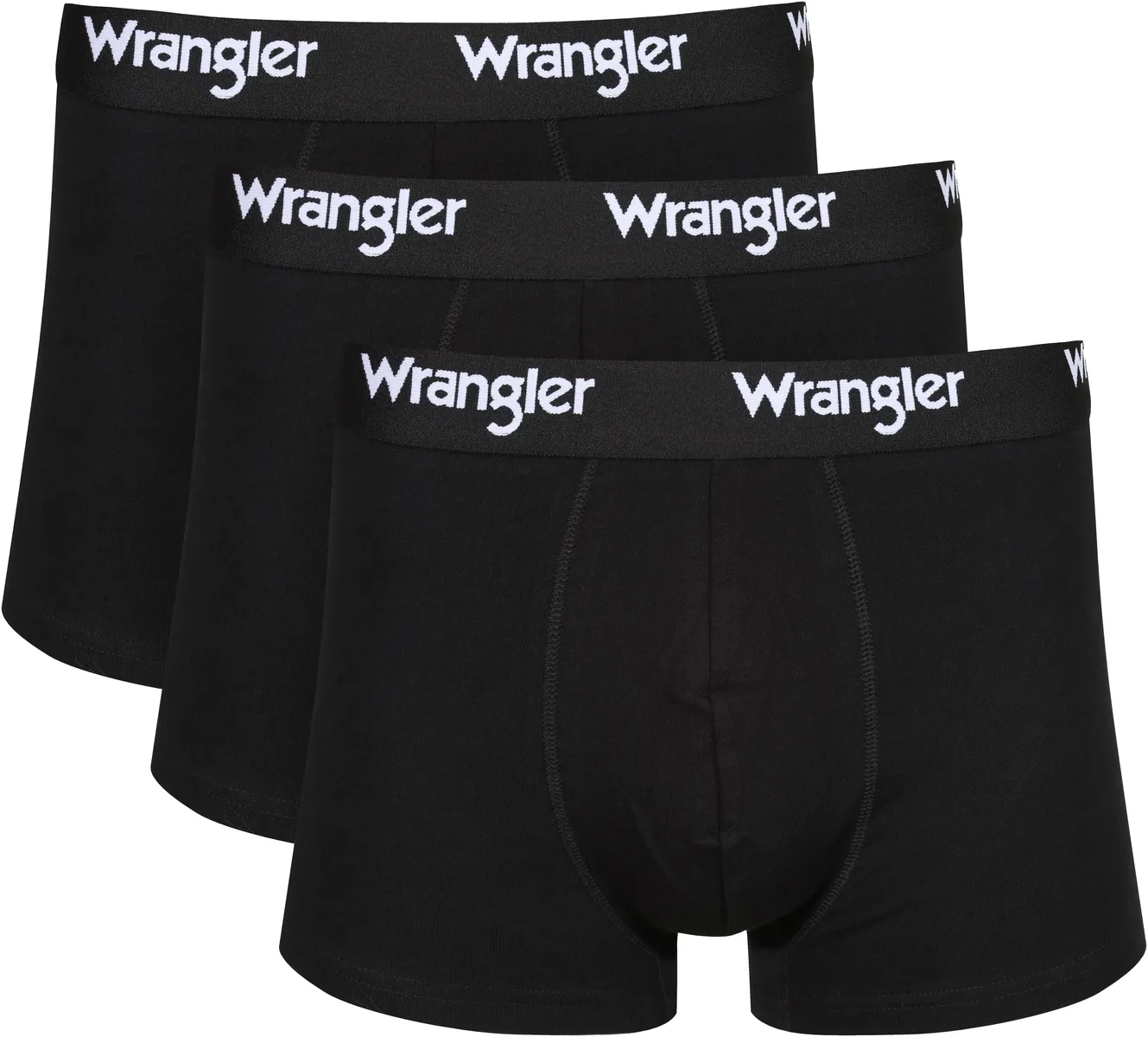 Боксеры Wrangler "MASSON" (3 шт. в упаковке), эластичный пояс с логотипом, черный
Боксеры Wrangler "MASSON" (3 шт. в упаковке), эластичный пояс с логотипом, черный