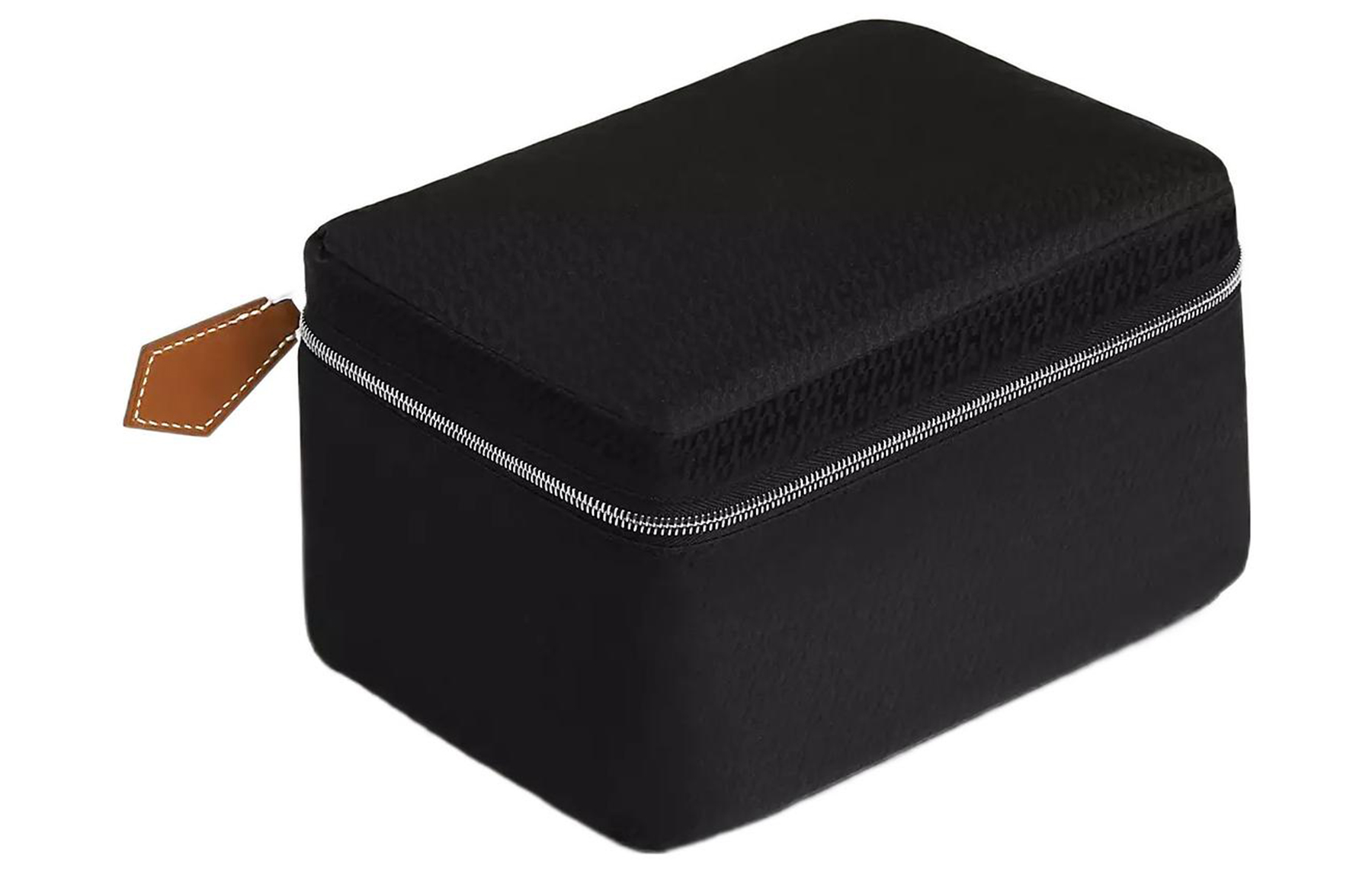 HERMES Дорожная сумка для хранения из шелка и кожи телёнка барения миниатюрная мужская чёрная и светло-коричневая Travelsilk
HERMES Дорожная сумка для хранения из шелка и кожи телёнка барения миниатюрная мужская чёрная и светло-коричневая Travelsilk