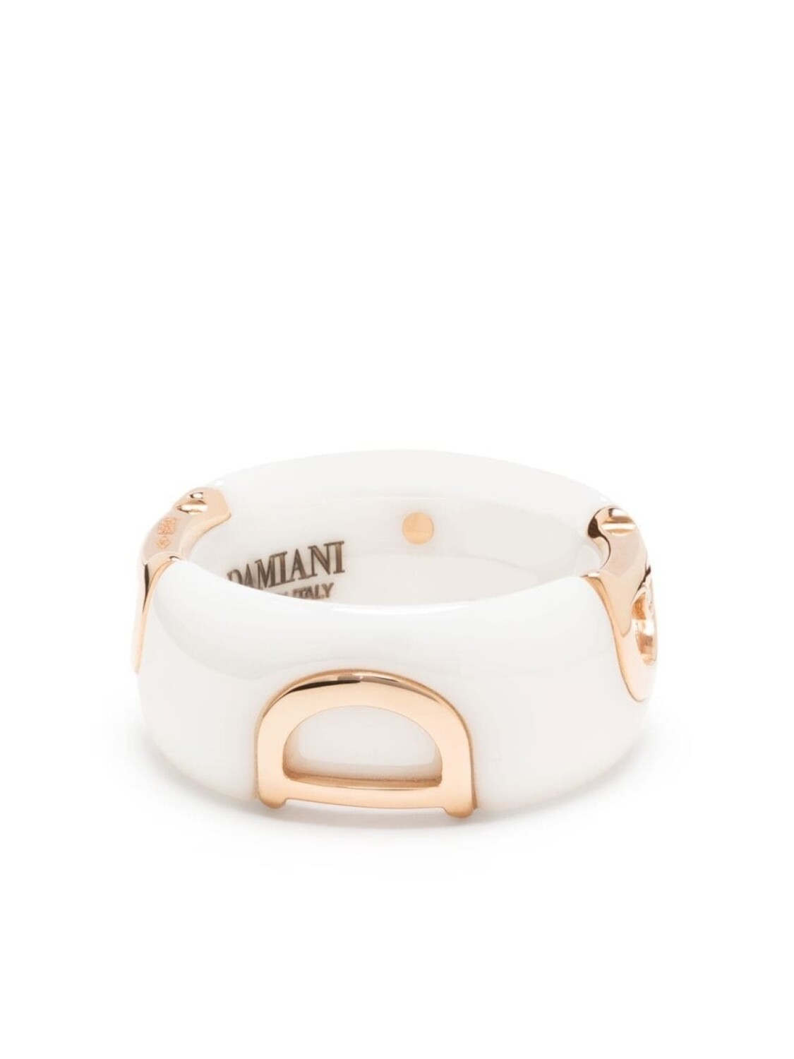 Кольцо D.Icon из розового золота с бриллиантами Damiani, розовый 
Кольцо D.Icon из розового золота с бриллиантами Damiani, розовый