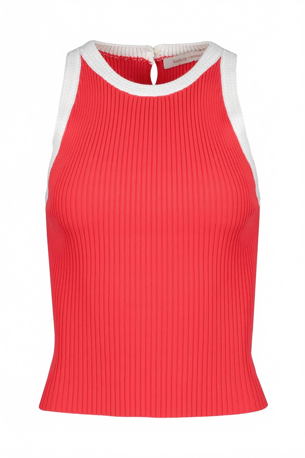 Женский рифленый свитер-топ Candace в цвете помада Bishop + young, Lipstick
Женский рифленый свитер-топ Candace в цвете помада Bishop + young, Lipstick