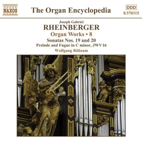 CD диск Rheinberger / Rubsam: Organ Works 8
CD диск Rheinberger / Rubsam: Organ Works 8