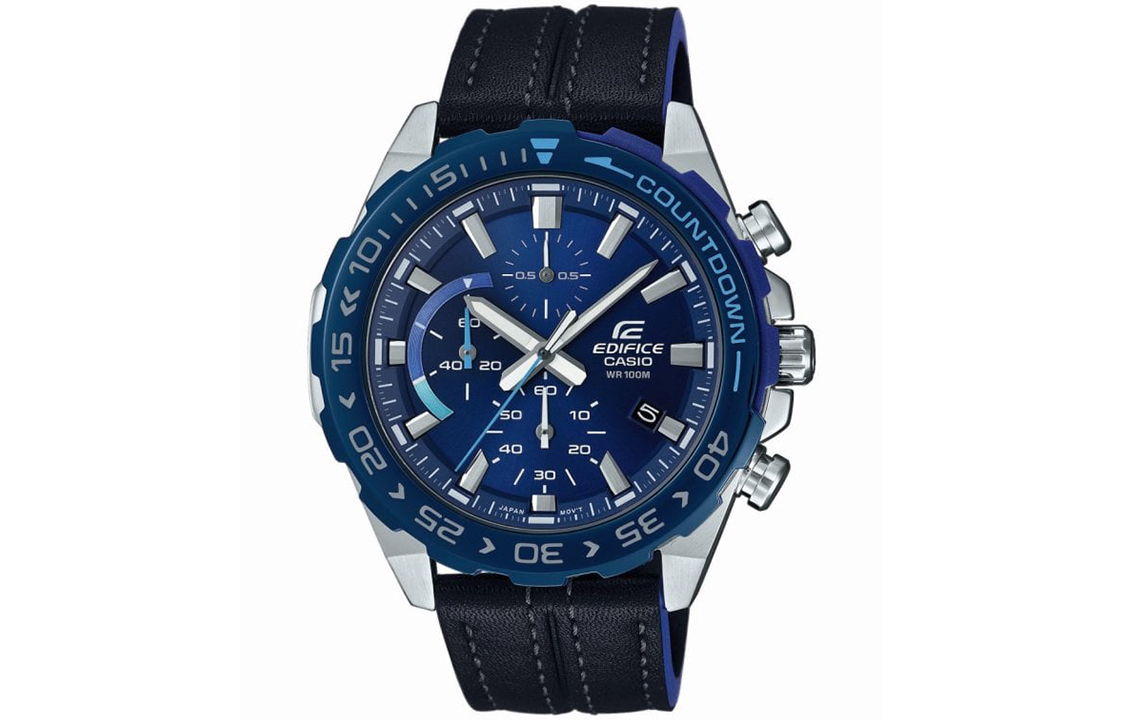 Мужские часы EDIFICE Blue EFR-566BL-2A CASIO
Мужские часы EDIFICE Blue EFR-566BL-2A CASIO