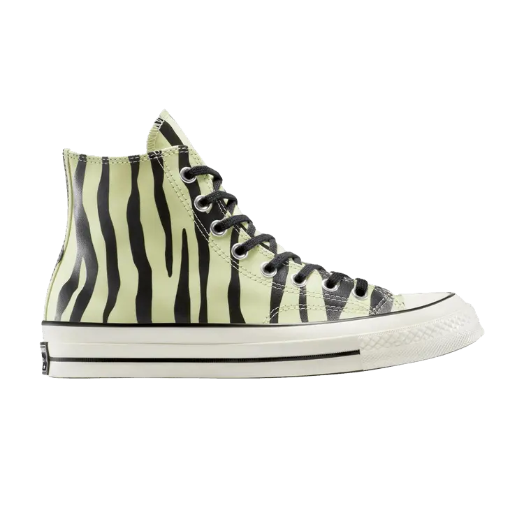 Кроссовки Chuck 70 High 'Glow-In-The-Dark Zebra Print', зеленый 
Кроссовки Chuck 70 High 'Glow-In-The-Dark Zebra Print', зеленый