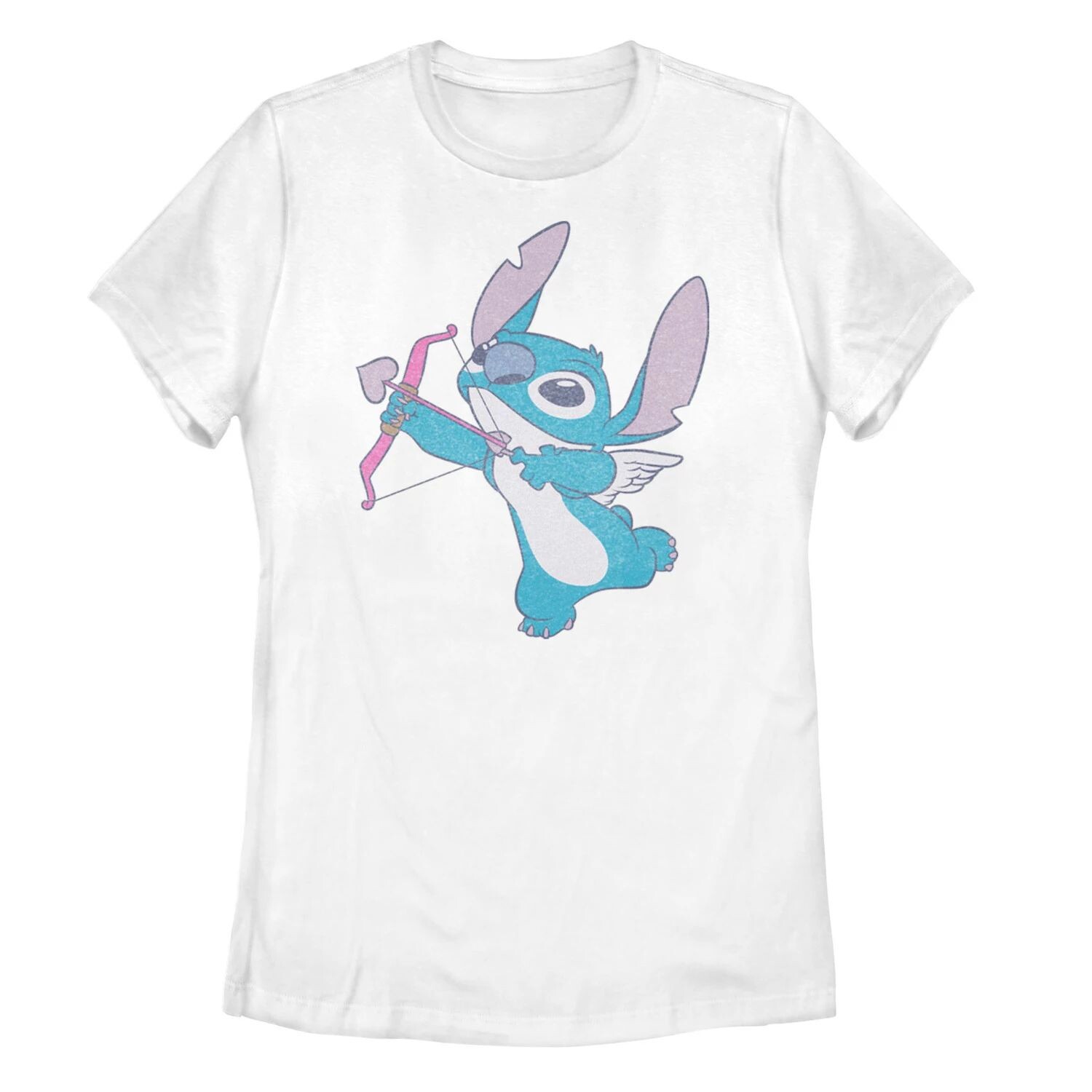 Детская футболка Disney's Lilo & Stitch с рисунком Cupid Stitch ко Дню святого Валентина Licensed Character
Детская футболка Disney's Lilo & Stitch с рисунком Cupid Stitch ко Дню святого Валентина Licensed Character