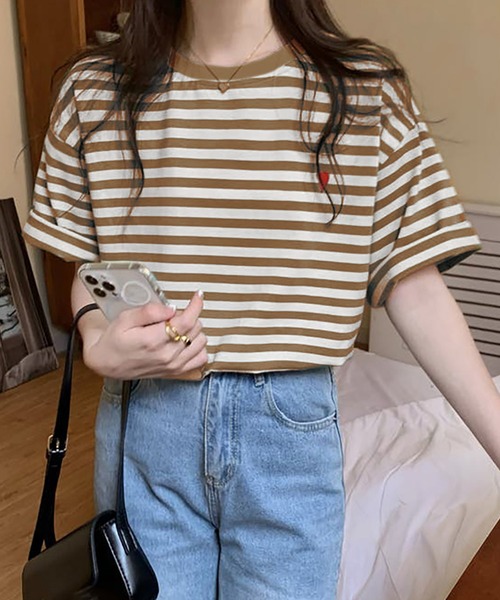 Футболка с круглым вырезом и принтом Girly Doll, коричневая в полоску, Коричневый, Футболка с круглым вырезом и принтом Girly Doll, коричневая в полоску
Футболка с круглым вырезом и принтом Girly Doll, коричневая в полоску, Коричневый, Футболка с круглым вырезом и принтом Girly Doll, коричневая в полоску