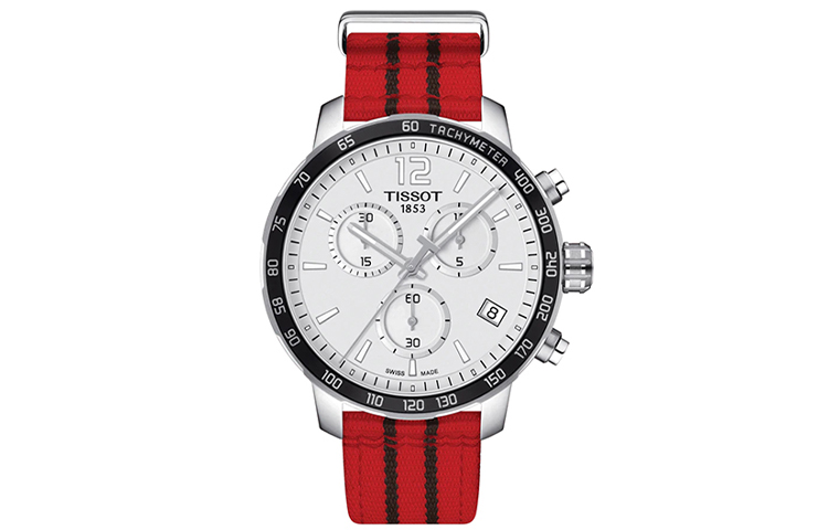 TISSOT Часы мужские 42 мм, Time Jog Collection, кварцевый механизм, белый циферблат, корпус из нержавеющей стали, нейлоновый ремешок
TISSOT Часы мужские 42 мм, Time Jog Collection, кварцевый механизм, белый циферблат, корпус из нержавеющей стали, нейлоновый ремешок
