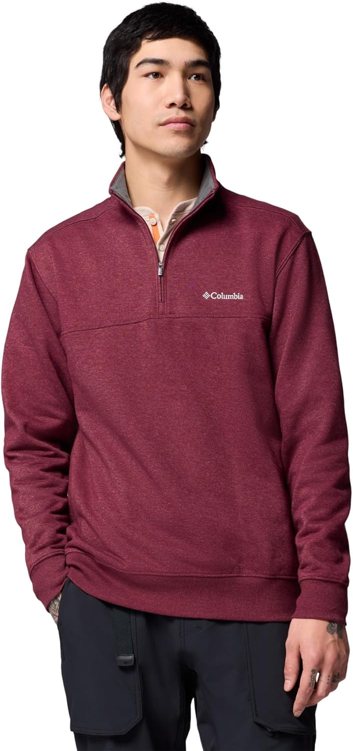 Куртка Columbia Men's Hart Mountain II Half Zip, Rich Wine Heather
Куртка Columbia Men's Hart Mountain II Half Zip, Rich Wine Heather