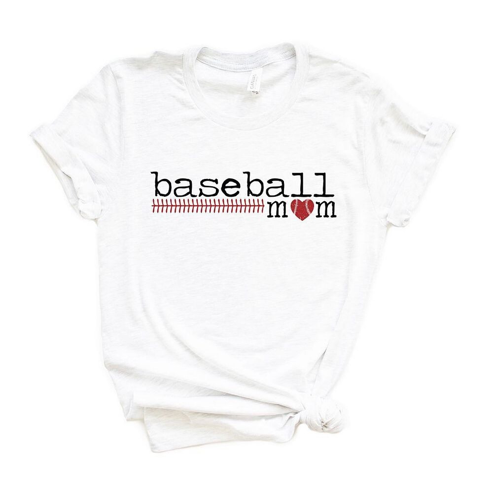 Красочная футболка с короткими рукавами и рисунком «Бейсбол для мамы» Simply Sage Market, белый
Красочная футболка с короткими рукавами и рисунком «Бейсбол для мамы» Simply Sage Market, белый