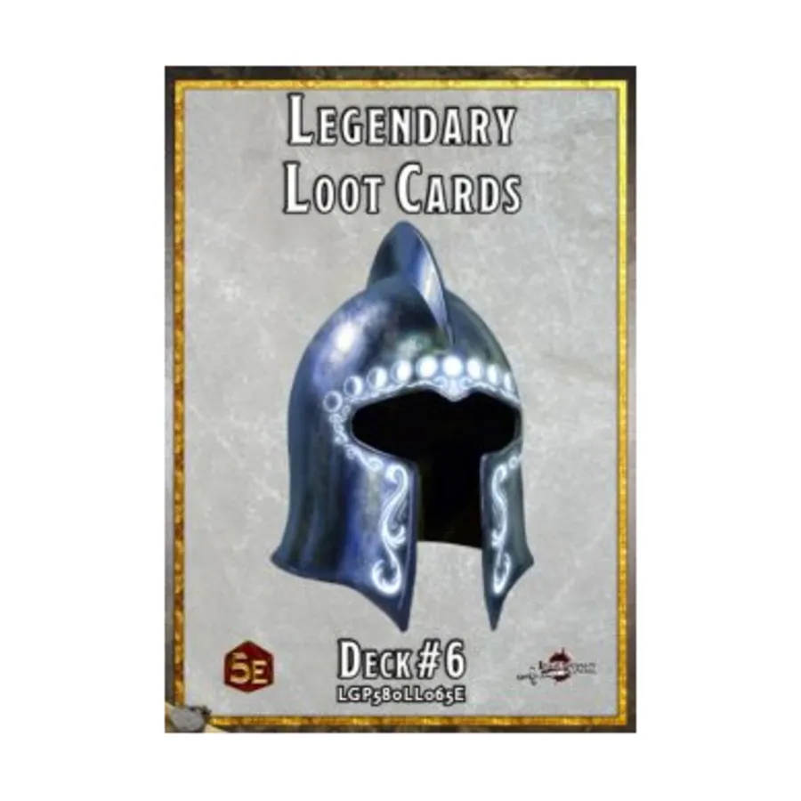 Бокс-сет Legendary Loot Cards Deck #6, Dungeons & Dragons (5th Edition) - Rulebooks, Sourcebooks & Supplements (Legendary Games)
Бокс-сет Legendary Loot Cards Deck #6, Dungeons & Dragons (5th Edition) - Rulebooks, Sourcebooks & Supplements (Legendary Games)