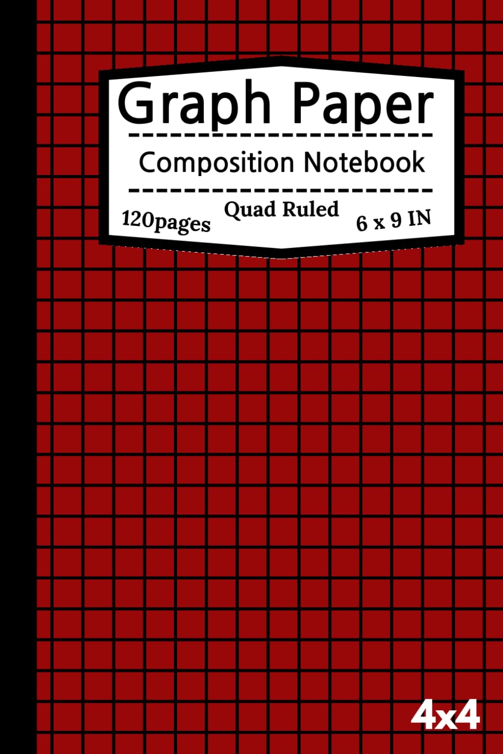 Graph Paper Composition Notebook: "A 4x4 grid notebook with 120 pages, measuring 6 x 9 inches. Ideal for note-taking, drawing, planning, and more. ... mathematicians, scientists, and students (Independently published)
Graph Paper Composition Notebook: "A 4x4 grid notebook with 120 pages, measuring 6 x 9 inches. Ideal for note-taking, drawing, planning, and more. ... mathematicians, scientists, and students (Independently published)