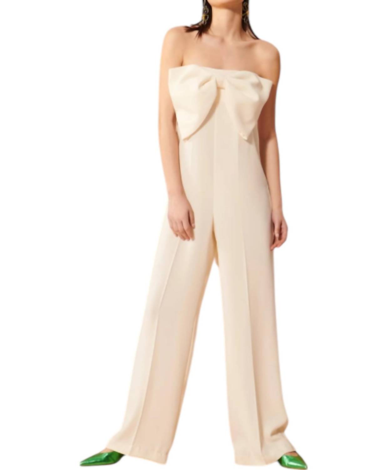 Костюм-комбинезон Coeur в цвете экрю TARA JARMON, Ecru
Костюм-комбинезон Coeur в цвете экрю TARA JARMON, Ecru