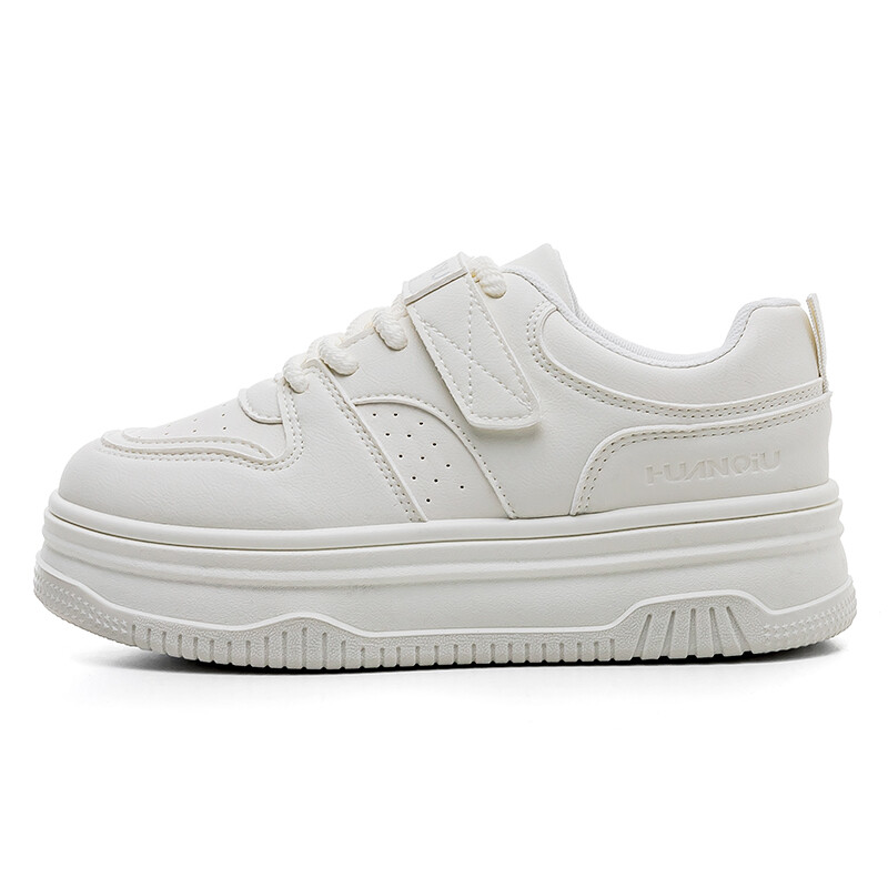 Кеды, скейтборд обувь женская низкая белый Huanqiu 
Кеды, скейтборд обувь женская низкая белый Huanqiu