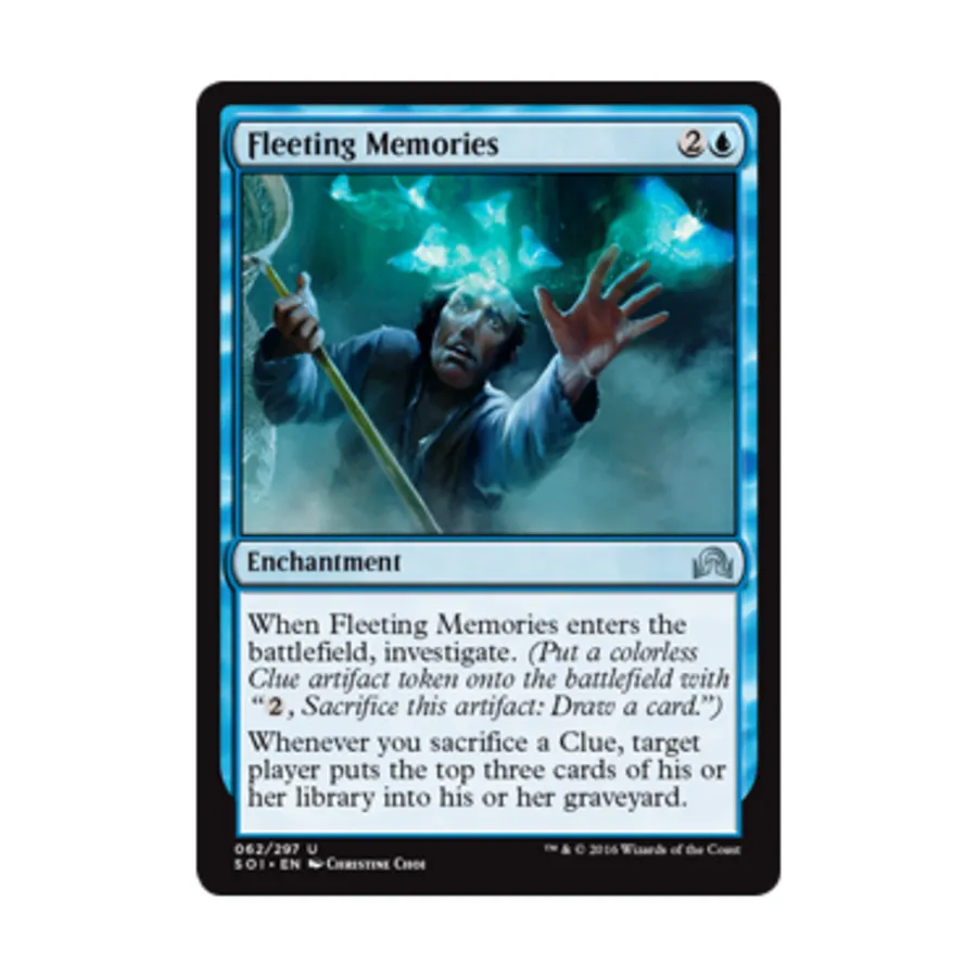 CCG Мимолетные воспоминания (U), MTG - Shadows Over Innistrad
CCG Мимолетные воспоминания (U), MTG - Shadows Over Innistrad