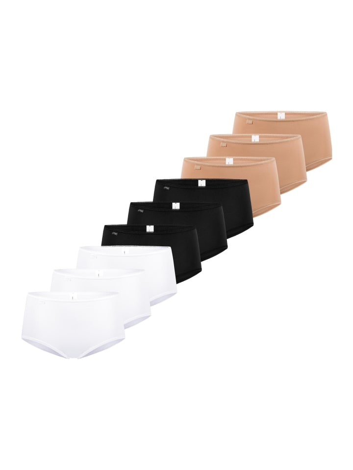 Sloggi Трусы Midi Slip 24/7 Cotton in Weiß / schwarz / beige
Sloggi Трусы Midi Slip 24/7 Cotton in Weiß / schwarz / beige