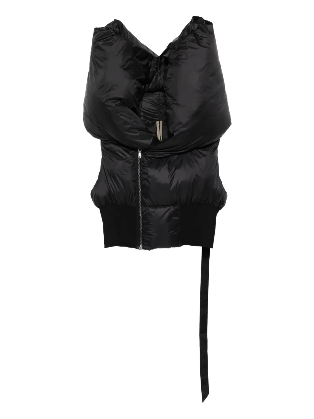 Стеганый жилет с капюшоном Rick Owens Drkshdw, черный
Стеганый жилет с капюшоном Rick Owens Drkshdw, черный