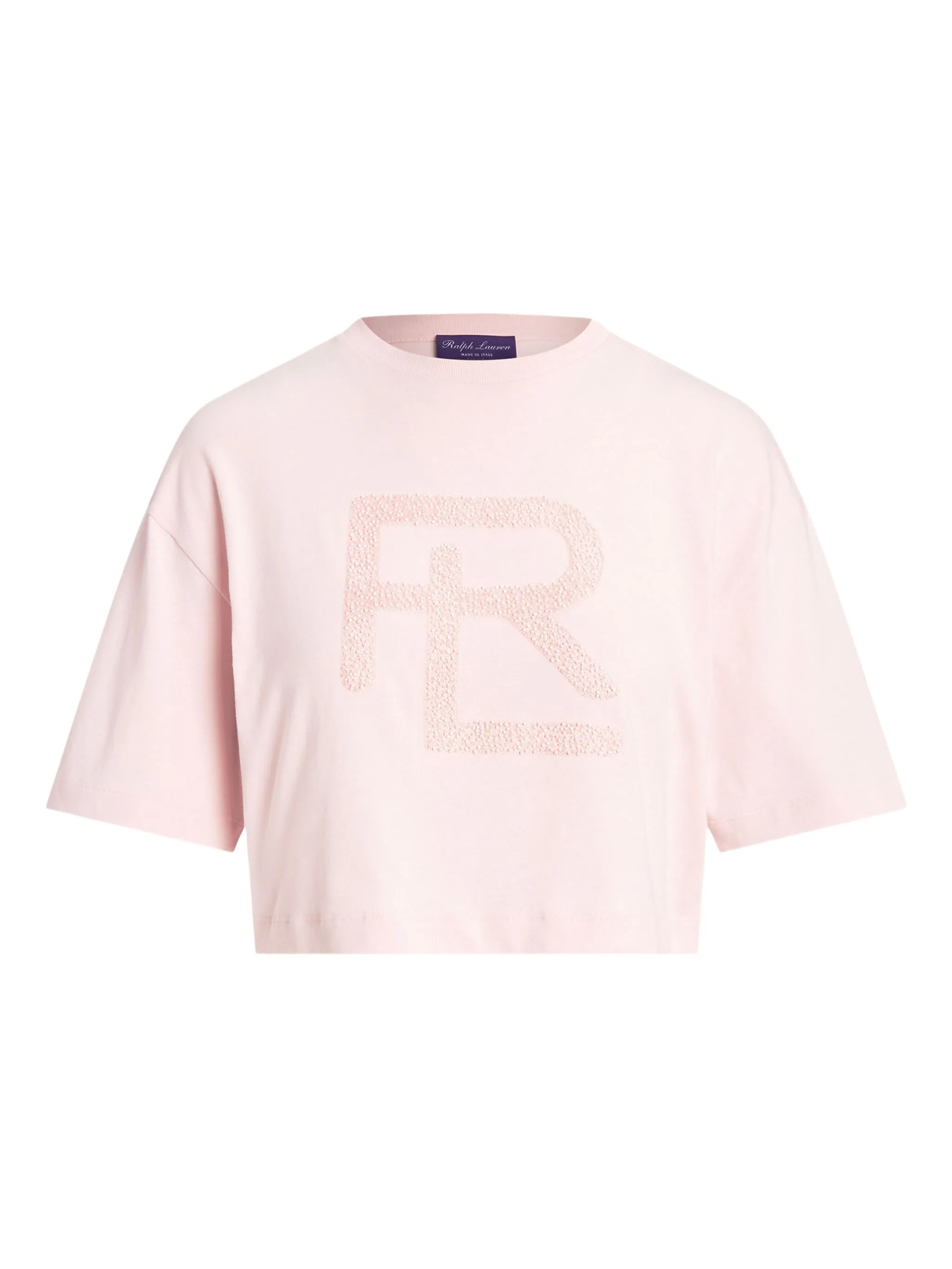 Укороченная футболка Ralph Lauren Collection, розовый
Укороченная футболка Ralph Lauren Collection, розовый