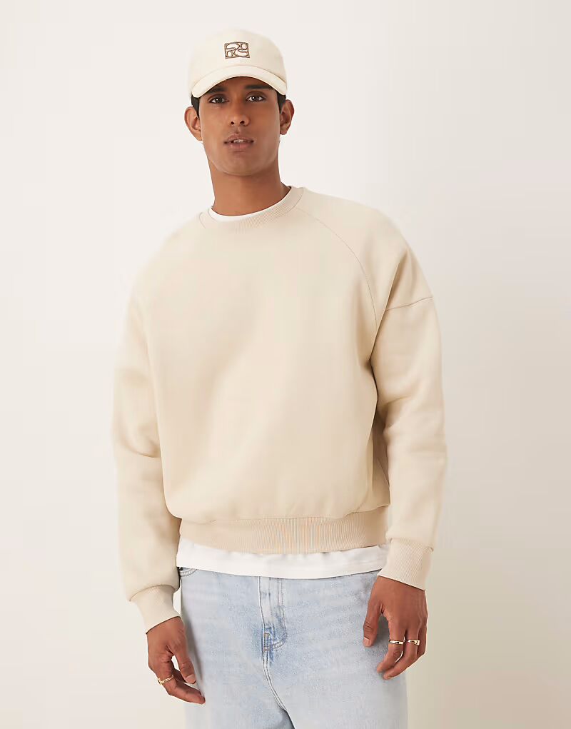 Свободный свитшот свободного кроя бежевого цвета Asos Design, Бежевый, Свободный свитшот свободного кроя бежевого цвета Asos Design
Свободный свитшот свободного кроя бежевого цвета Asos Design, Бежевый, Свободный свитшот свободного кроя бежевого цвета Asos Design