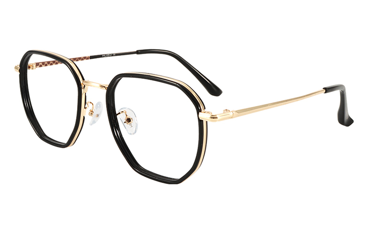 MUZU Пластиковая оправа для очков унисекс, 21738 Black Gold-C11
MUZU Пластиковая оправа для очков унисекс, 21738 Black Gold-C11