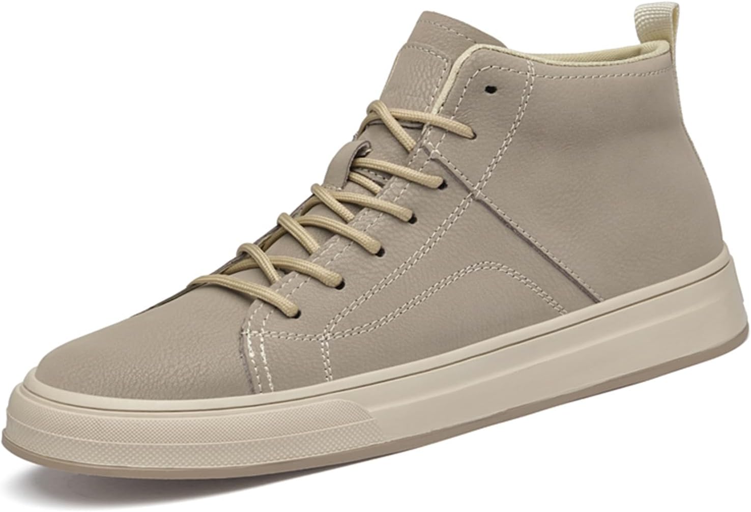 Мужские кожаные кроссовки среднего топа, классические повседневные туфли, стильная обувь Oxford на шнуровке для мужчин Abborora, бежевый
Мужские кожаные кроссовки среднего топа, классические повседневные туфли, стильная обувь Oxford на шнуровке для мужчин Abborora, бежевый