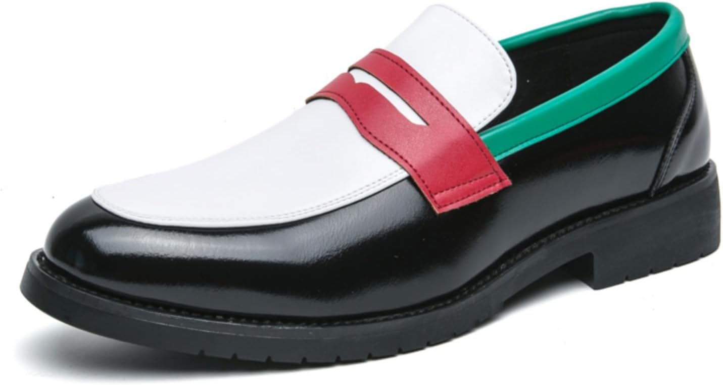 Мужские лоферы с контрастной отделкой, удобные слипоны в стиле smart casual- идеально для работы, вечеринок и городских образов Kpdwfms, белый/черный
Мужские лоферы с контрастной отделкой, удобные слипоны в стиле smart casual- идеально для работы, вечеринок и городских образов Kpdwfms, белый/черный