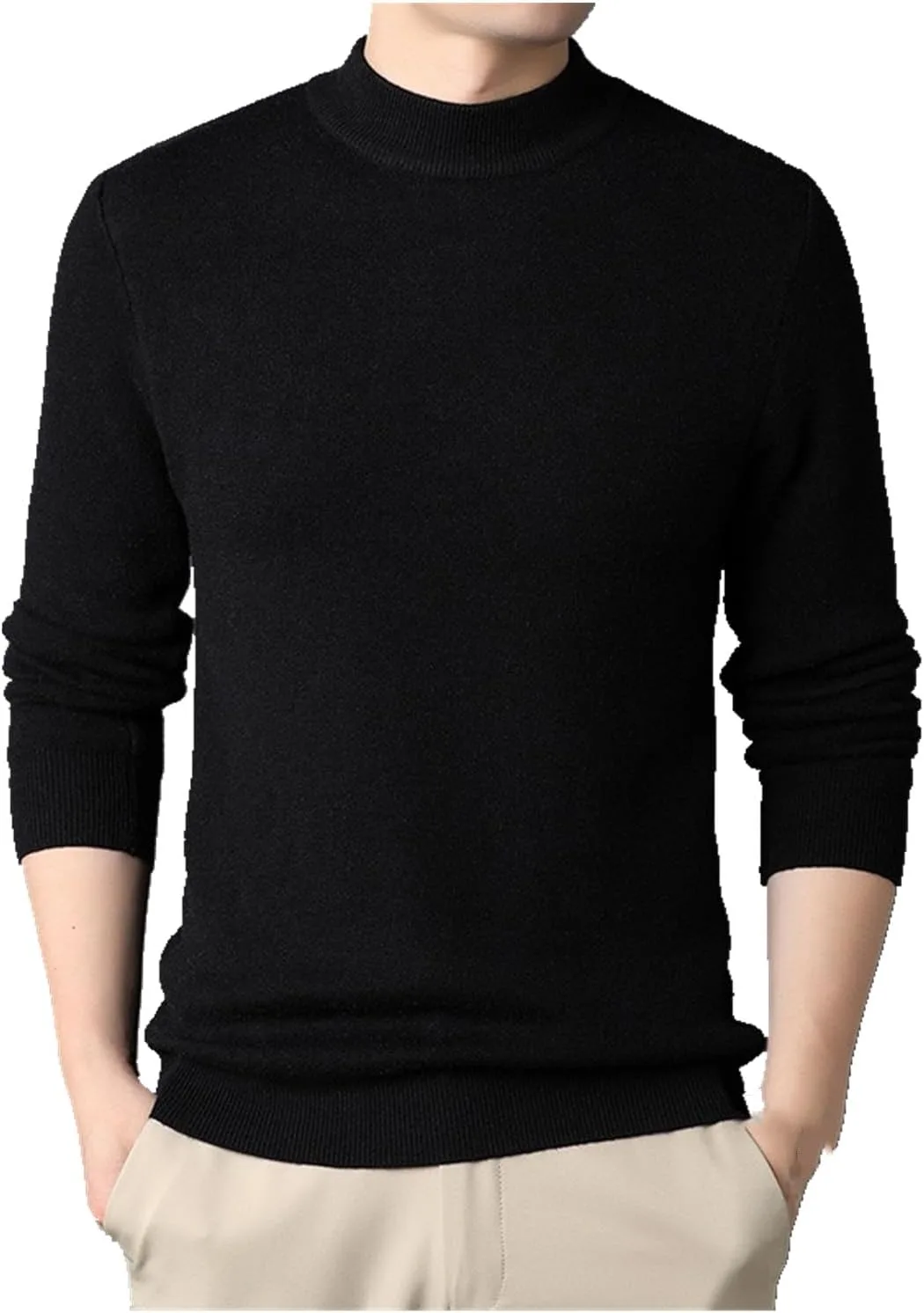 Мужской водолазный свитер классический однотонный зимний пуловер YOURNAME
Мужской водолазный свитер классический однотонный зимний пуловер YOURNAME