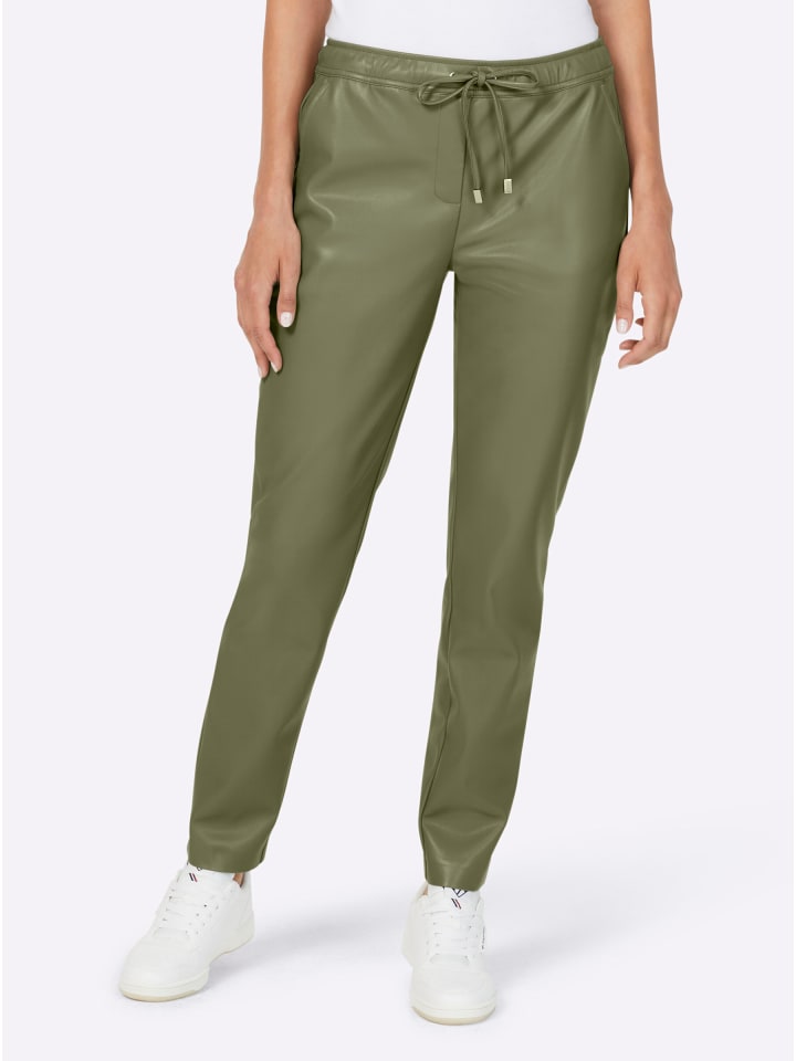 Тканевые брюки Heine, хаки
Тканевые брюки Heine, хаки