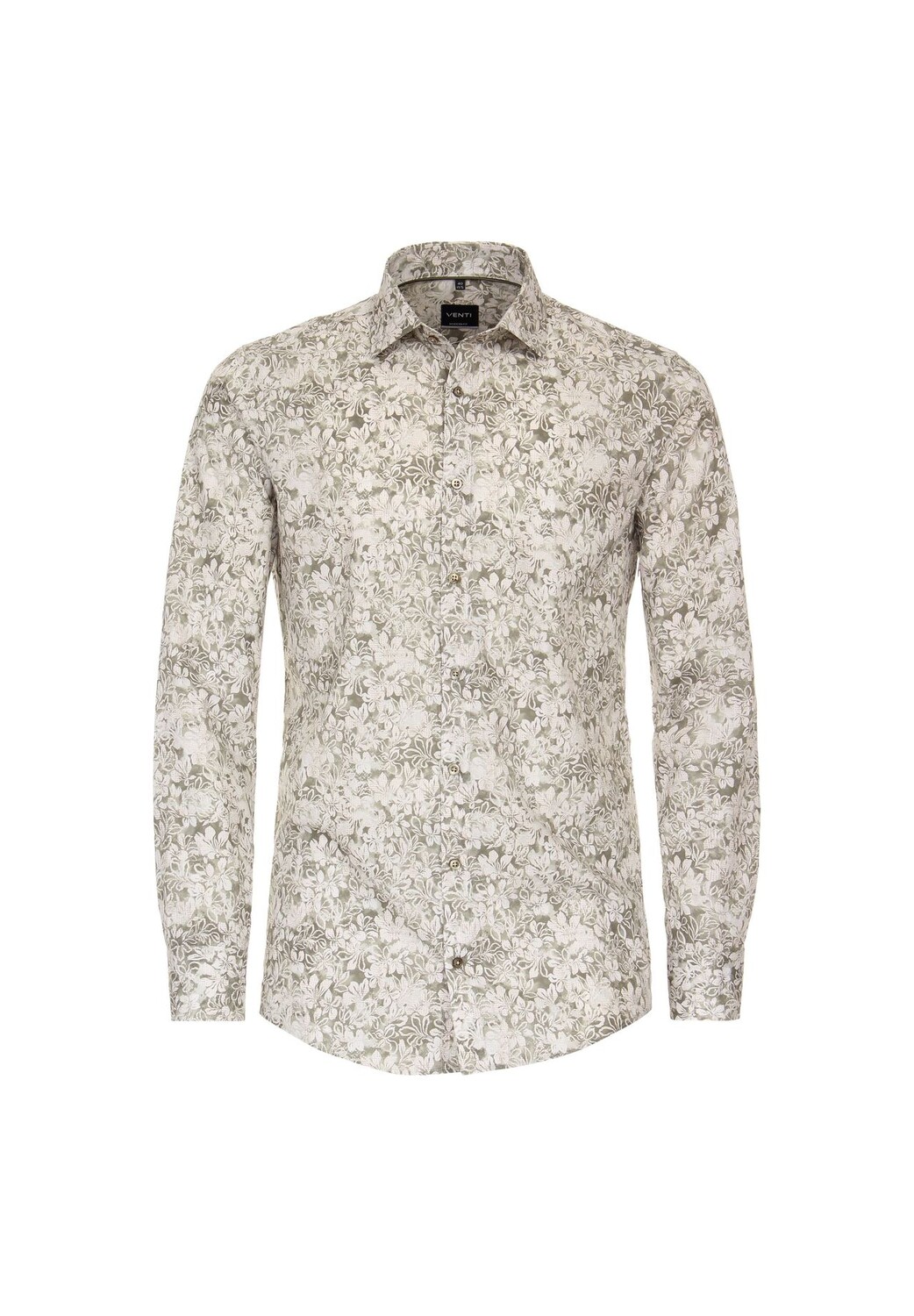 Мужская деловая рубашка с принтом современного кроя Venti, зеленый
Мужская деловая рубашка с принтом современного кроя Venti, зеленый