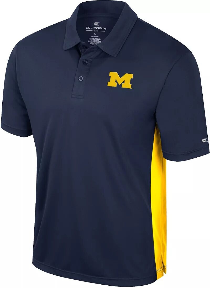 Colosseum Мужская футболка-поло Michigan Wolverines Blue
Colosseum Мужская футболка-поло Michigan Wolverines Blue
