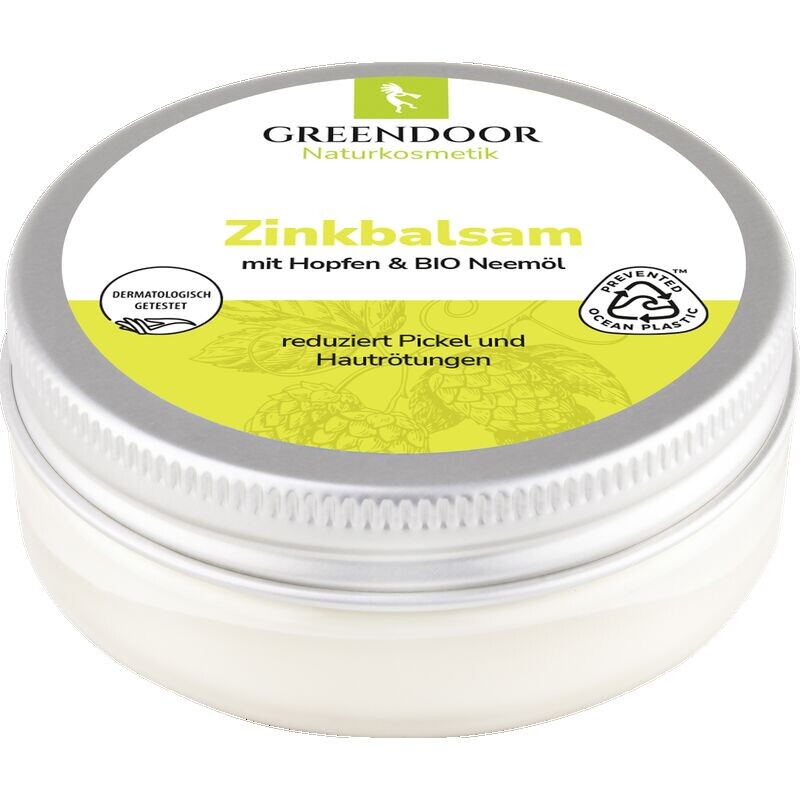 Цинковый бальзам с хмелем и органическим маслом нима GREENDOOR, 50 ml
Цинковый бальзам с хмелем и органическим маслом нима GREENDOOR, 50 ml