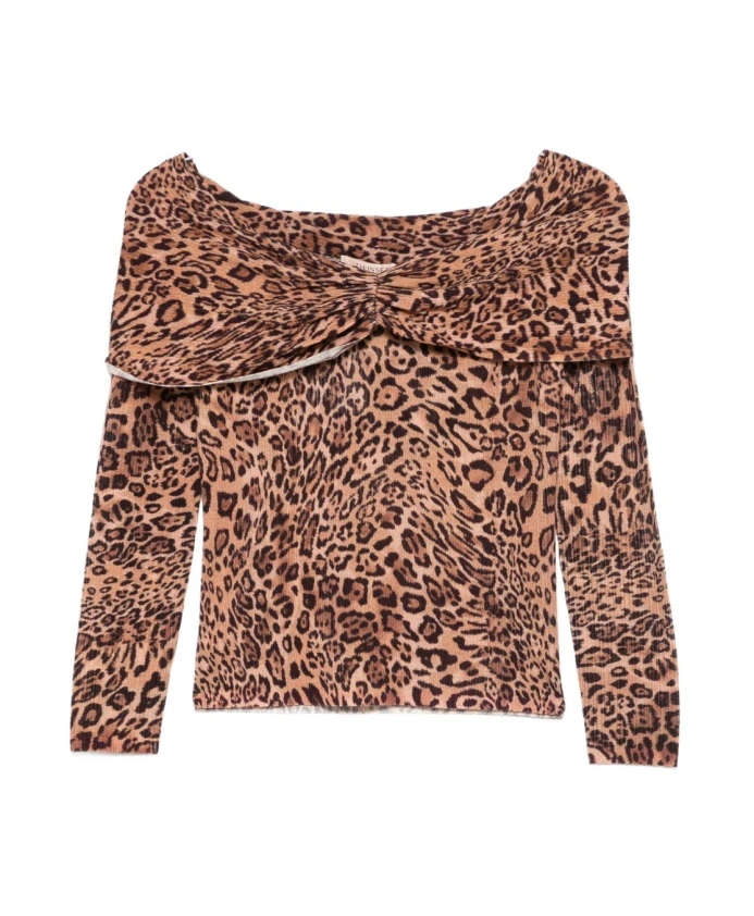 Коричнево-Бежевый вязаный свитер осень-зима 2025 Twinset, коричневый
Коричнево-Бежевый вязаный свитер осень-зима 2025 Twinset, коричневый