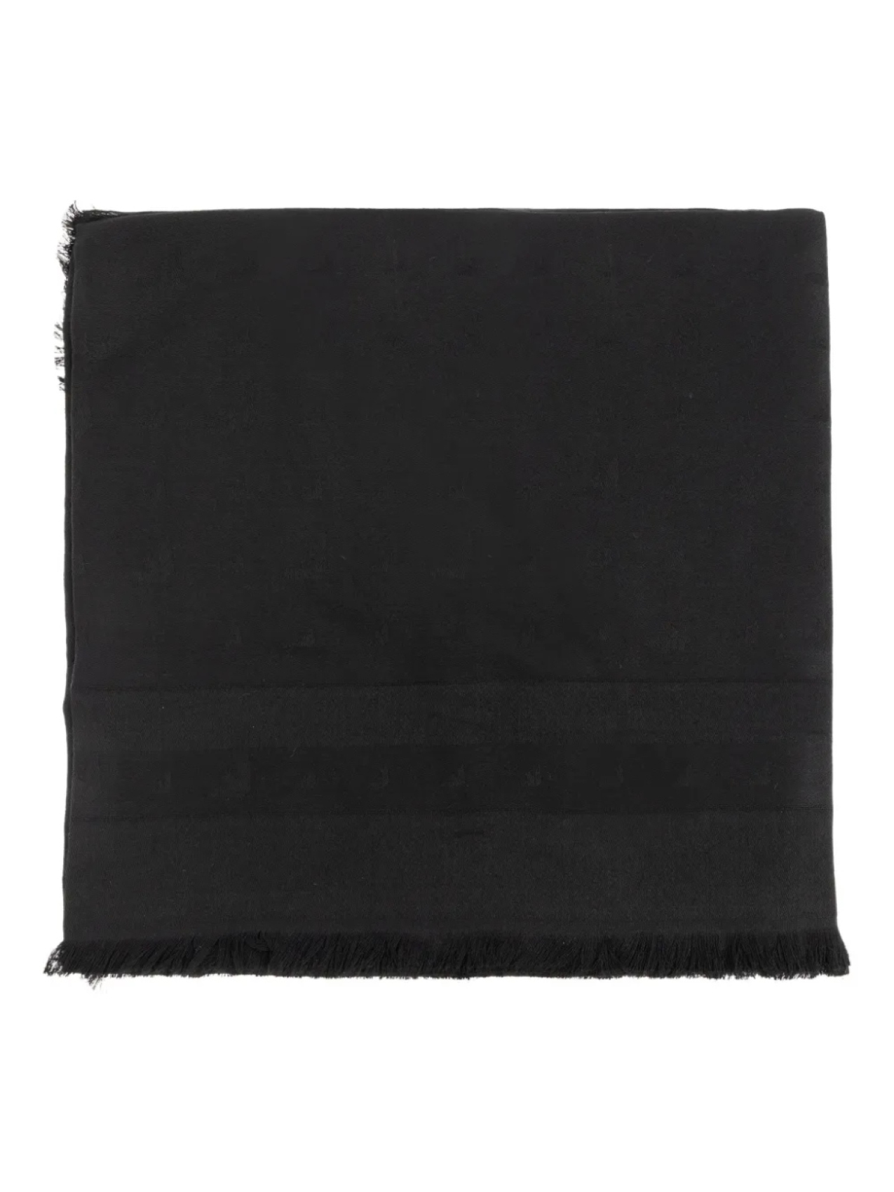 Шарф с бахромой и эмблемой орла Emporio Armani, черный
Шарф с бахромой и эмблемой орла Emporio Armani, черный