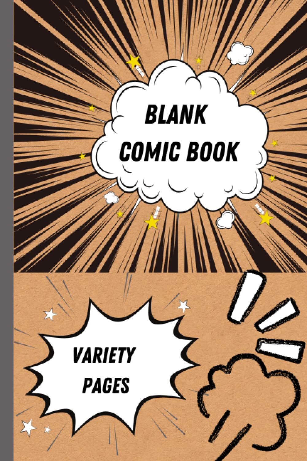 Brown Paper Blank Comic Book.: Pocket Size Variety Templates (Independently published)
Brown Paper Blank Comic Book.: Pocket Size Variety Templates (Independently published)